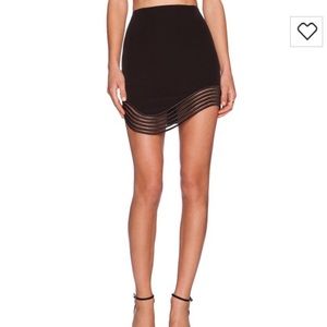 Premonition Black Skirt